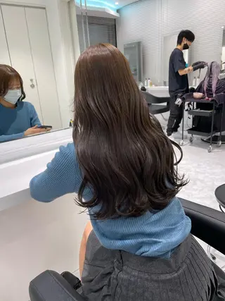 ロング カラー ヘアアレンジ 髪質改善/美髪矯正 艶髪/Takutoのヘアスタイル