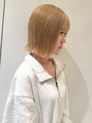 カラー ミディアム IPPO アカデミーのヘアスタイル