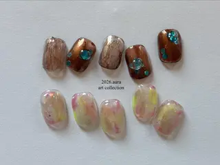 ネイル .aura Kanamiのネイルデザイン