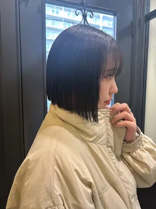 ショート Karin／ レイヤーブリーチ🥀のヘアスタイル