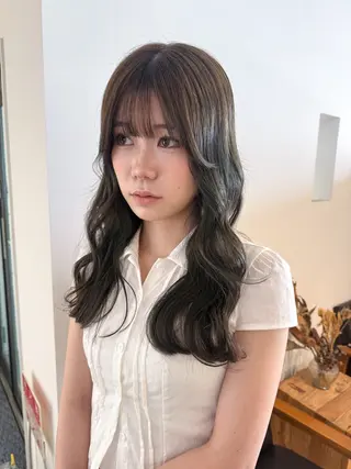 ロング 宮原 愛果のヘアスタイル