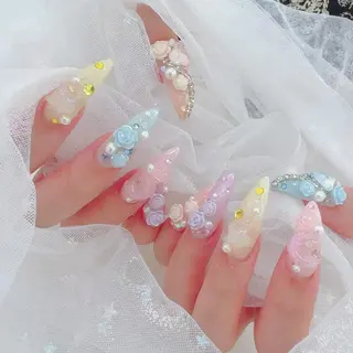 セミロング CHOnail 道玄坂のネイルデザイン
