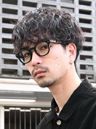 パーマ メンズ カット 無料イノウエのヘアスタイル