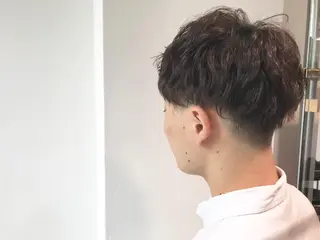 カラー パーマ メンズ 透明感カラー/ レイヤー　YUKAのヘアスタイル