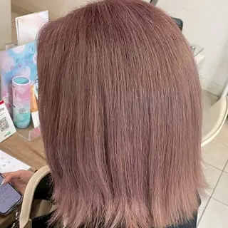 ミディアム カラー 縮毛矯正/ワンカラー モデル募集🫧田村のヘアスタイル