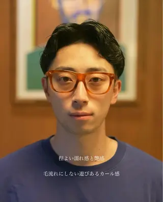 パーマ メンズ メンズ似合わせ タチカワユウキのヘアスタイル