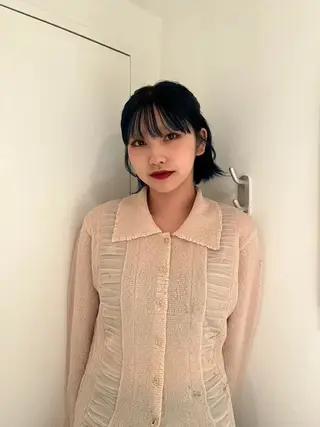 カラー かがやしづ ⭐️カラーモデルのヘアスタイル