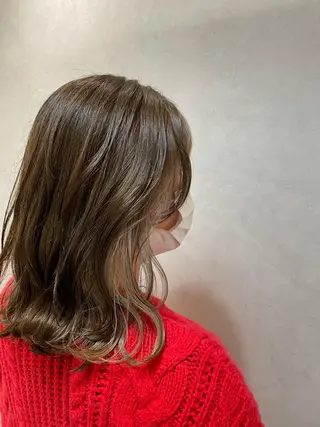 ミディアム カラー TELA HAIR 守谷のヘアスタイル