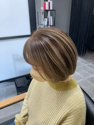 ミディアム 菊地 旬のヘアスタイル