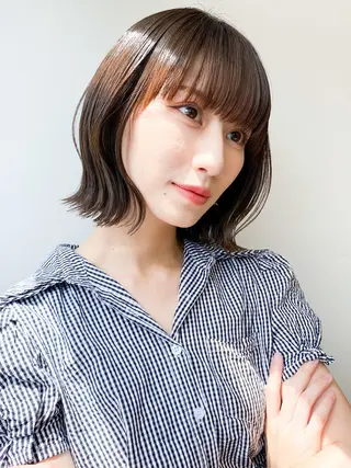 ショート カラー 矢場町/栄/上前津/ 佐藤祐希のヘアスタイル