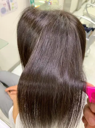 セミロング カラー 美容室 ユニティのヘアスタイル