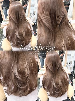 ロング ✨透明感カラー 恵比寿HAYATO✨のヘアスタイル