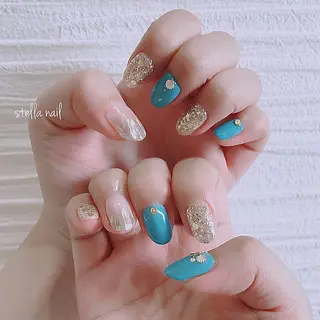ネイル privatesa lon☆stellaのネイルデザイン