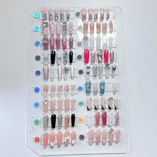 ネイル M🌷nail 長さだし専門店のネイルデザイン