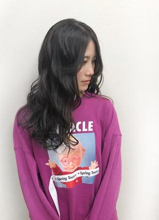 ロング カラー 青池 康宏のヘアスタイル