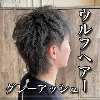 ショート カラー パーマ メンズ 和田  魁【トップ スタイリスト】のヘアスタイル