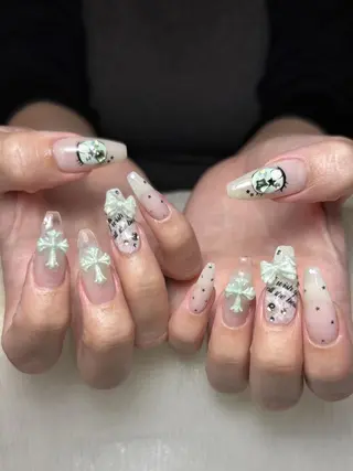 ネイル mofie🤍ナツカ /練習モデル募集中のネイルデザイン