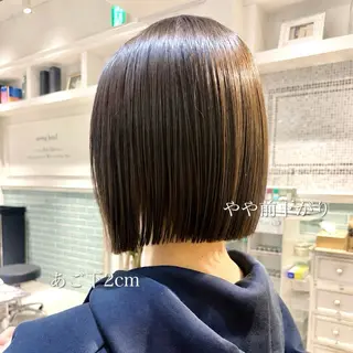 ミディアム 🌹ボブ/美髪矯正 韓国ヘア🌹村松優斗のヘアスタイル