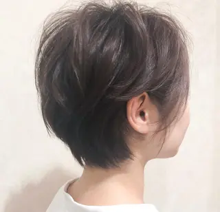 ショート 佐々岡 亮介のヘアスタイル