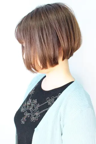ミディアム カラー ⭐️バッサリカット モデル募集⭐️佐野のヘアスタイル