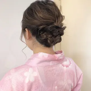 ヘアアレンジ 榎園 由美のヘアスタイル