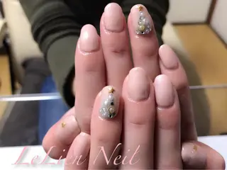 ネイル モチの良さ◉ フィルインネイル♡のネイルデザイン