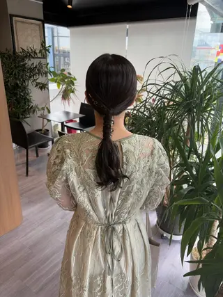 ヘアアレンジ arika マユのヘアスタイル