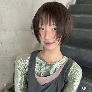 ショート 🌸透明感/レイヤー / 栗林 彩🌸のヘアスタイル