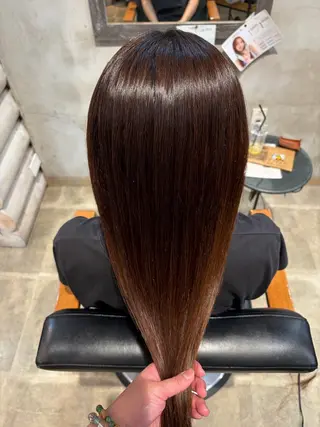 ロング 🐾自然な縮毛矯正/ レイヤー🐾あんなのヘアスタイル