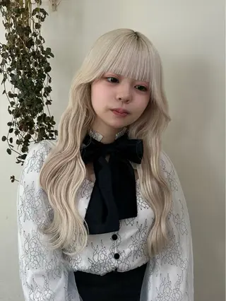 ロング ヘアアレンジ マツエク/パーマ /カラー🎀ヒカルのマツエク・マツパデザイン