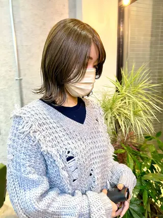 ミディアム カラー mizuki ニュアンスパーマのその他イメージ