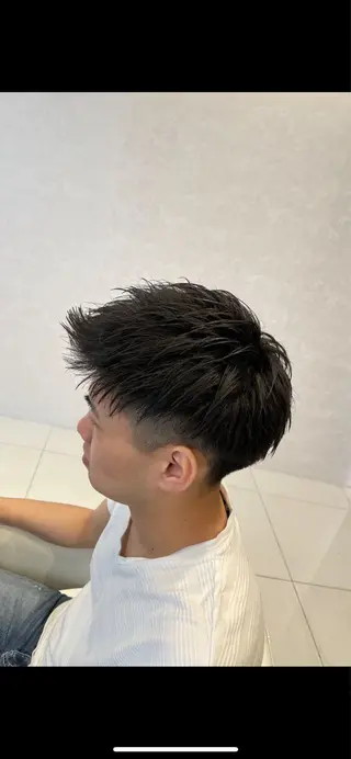 ショート メンズ ✂︎山﨑 涼太✂︎のヘアスタイル