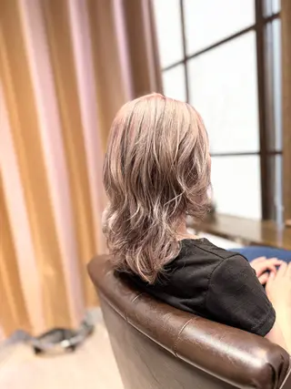 カラー ハイトーン✨髪質改善 ✨スパ得意✨ミヤタのヘアスタイル
