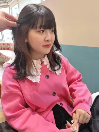 セミロング カラー 🎨デザイン🥇 美髪・艶髪　日暮千敬のヘアスタイル