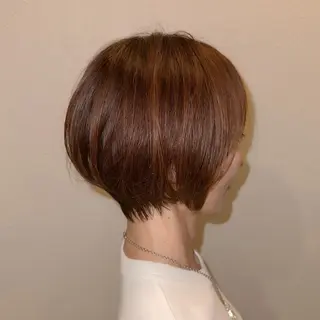 ショート 縮毛矯正/レイヤー taiga🧡のヘアスタイル