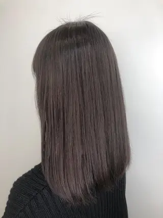 ミディアム カラー 【透明感、艶髪】西村 有司のヘアスタイル
