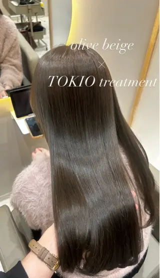 ロング カラー 🫧赤み消し*艶髪 nanami🫧のヘアスタイル