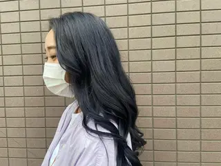 ロング カラー RuLaN AMIのヘアスタイル