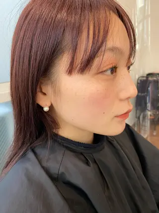 カラー サトウ ナナのヘアスタイル