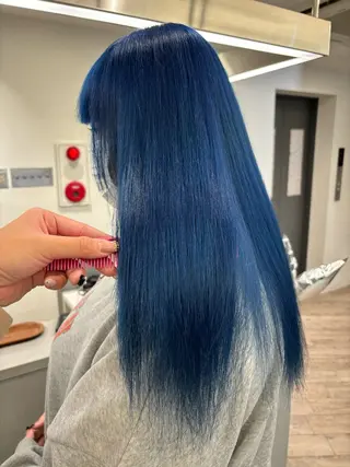 ロング カラー 艶髪ハイトーンカラー kana♡のヘアスタイル