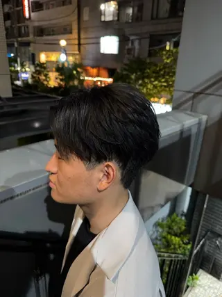 メンズ 河野 悠のヘアスタイル