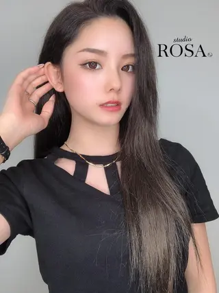 カラー 関東 蓮太のヘアスタイル