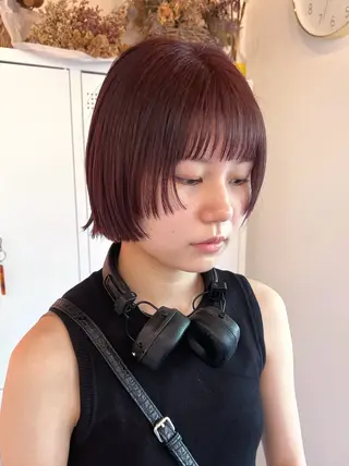 ショート カラー cher. naoのヘアスタイル