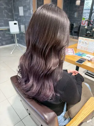 ロング カラー 💎透明感カラー💎 🌟佐藤壮也🌟のヘアスタイル