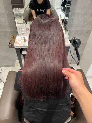 セミロング カラー Grow by NYNY 坂本 理輝のヘアスタイル
