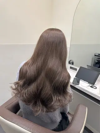 ロング カラー 矢野 晃平のヘアスタイル