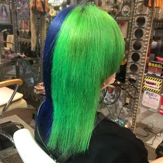 ミディアム カラー KOYA ｺﾔのヘアスタイル