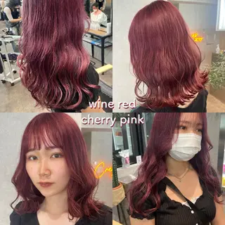 ミディアム カラー ヘアセット🎀パーマ Tsubasaのヘアスタイル