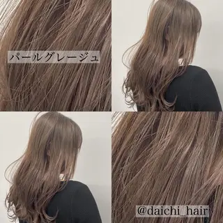 ロング カラー ヘアアレンジ 💞あざと可愛い💞 児玉大地のヘアスタイル