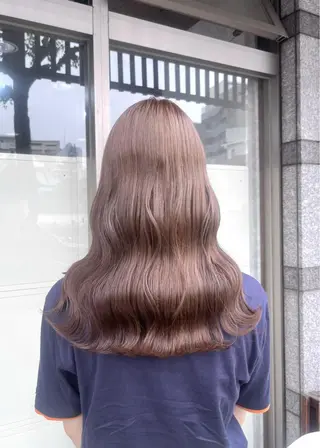 ロング カラー 村田梨乃/ minim hairのヘアスタイル